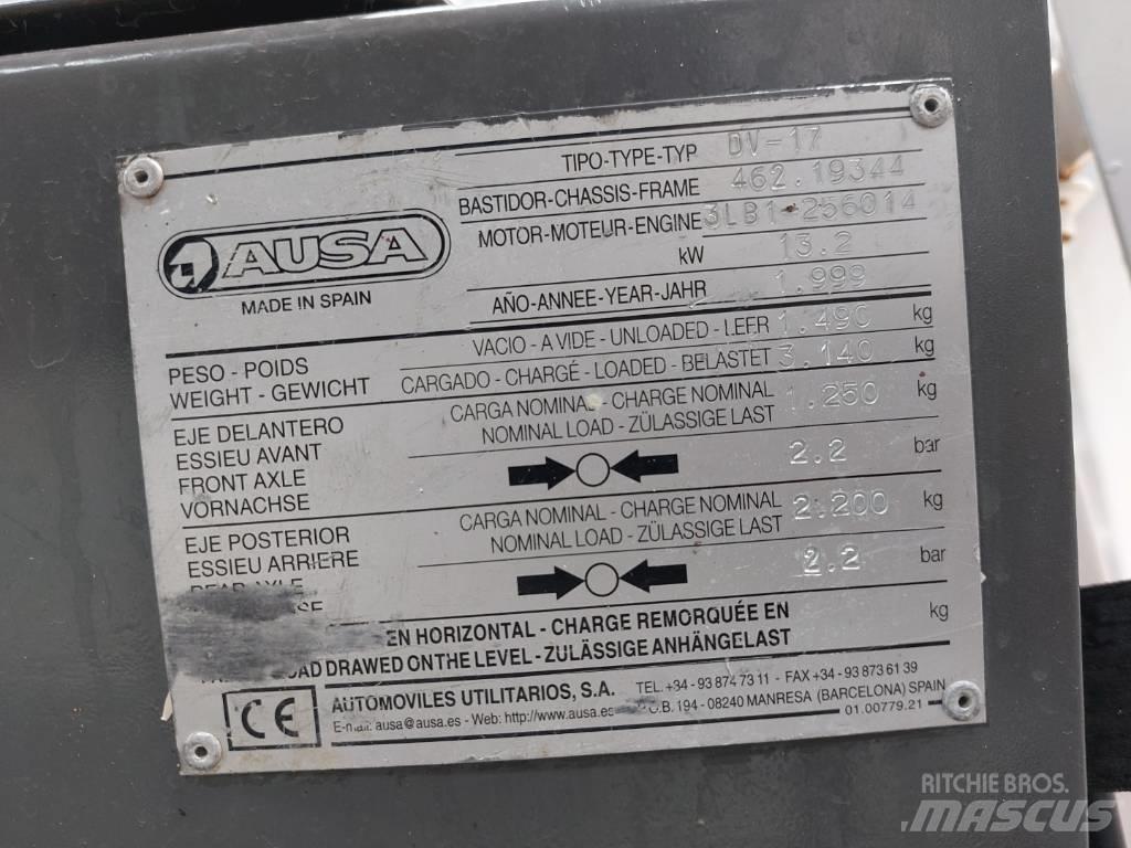 Ausa DV 17 Mini dumpere