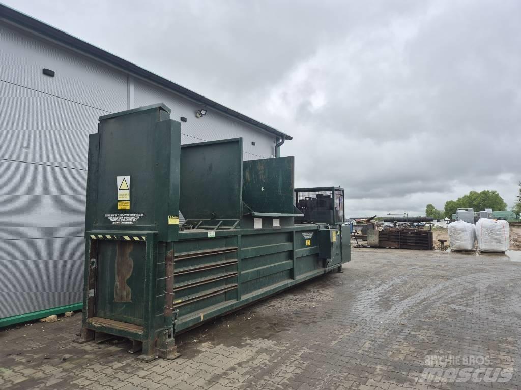 baler press baler Avfallskomprimatorer