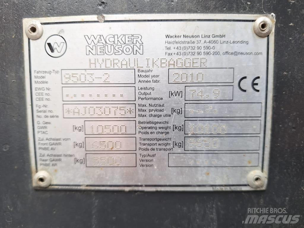 Wacker Neuson 9503-2 Hjulgravere