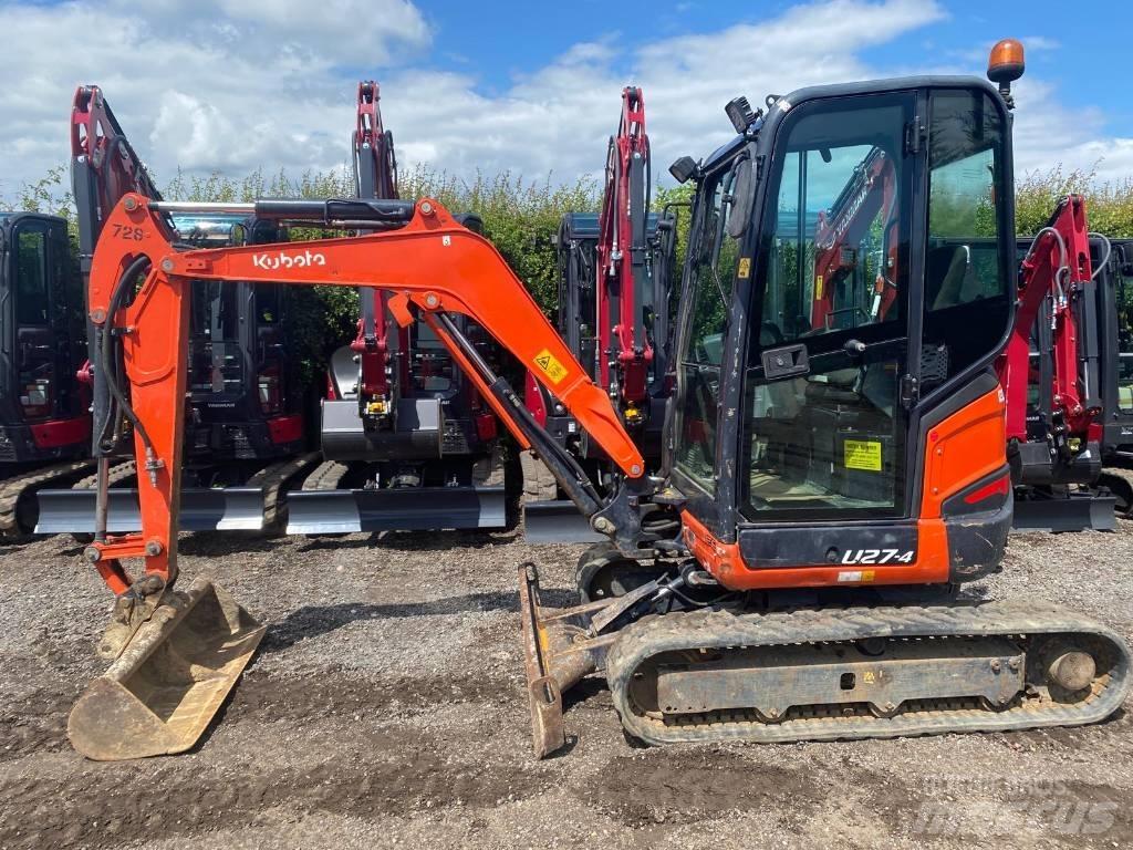 Kubota U 27-4 Minigravere <7t