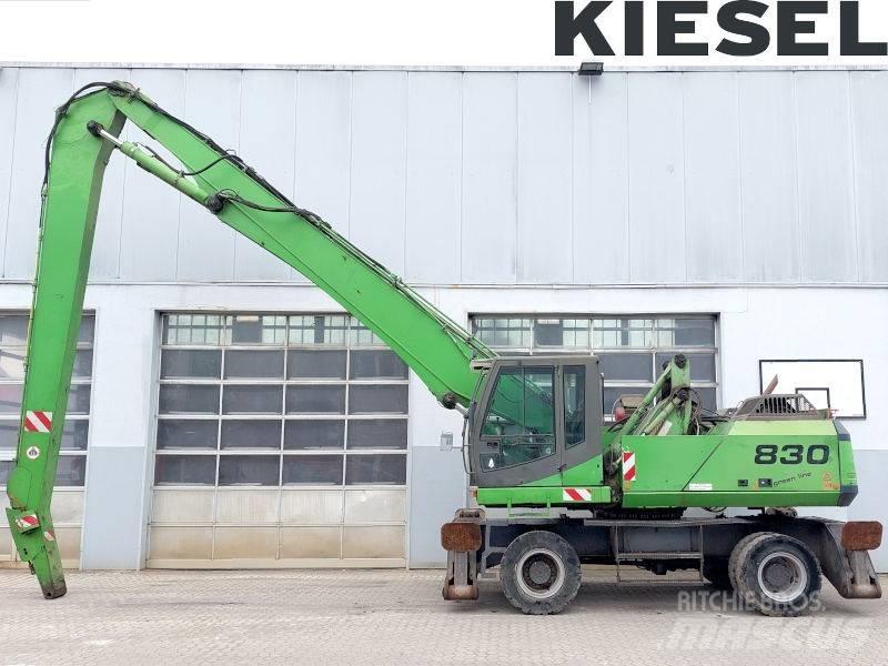 Sennebogen 830 Gravemaskiner for avfallshåndtering