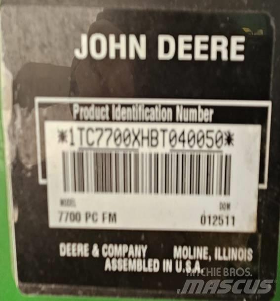 John Deere 7700 Fairway klippere