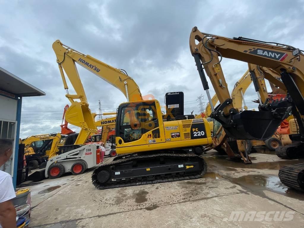 Komatsu PC 200 Beltegraver