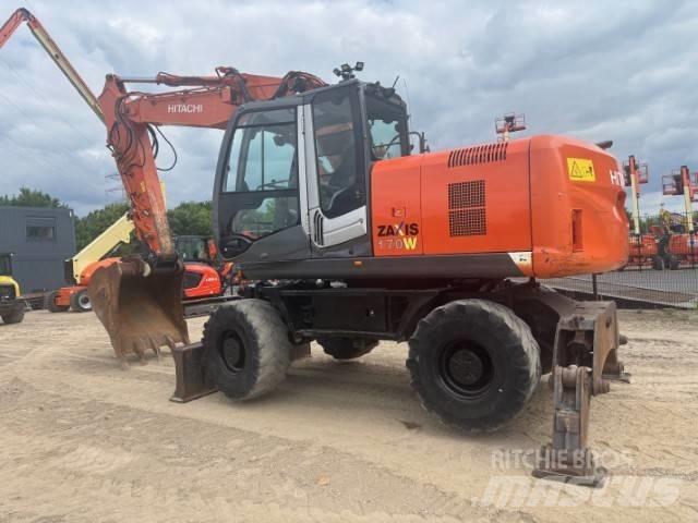 Hitachi ZX 170 W-3 Hjulgravere