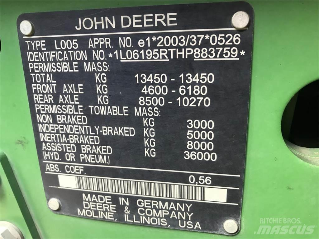 John Deere 6195R Traktorer