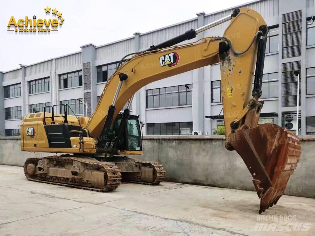 CAT 349 Beltegraver