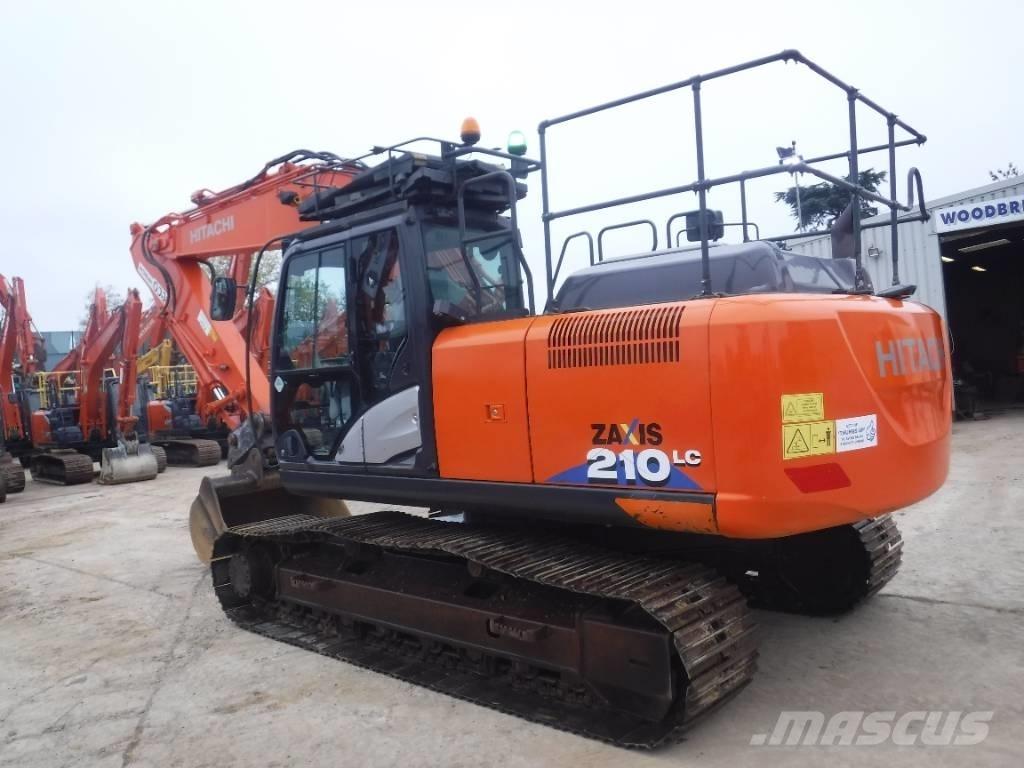 Hitachi ZX 210 LC-6 Beltegraver
