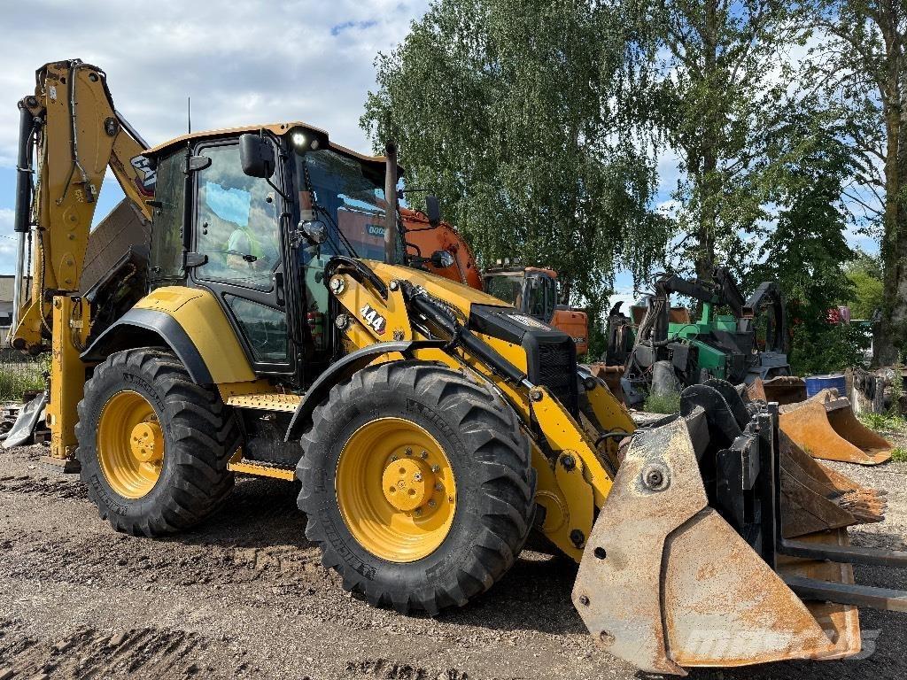 CAT 444 Traktorgravere