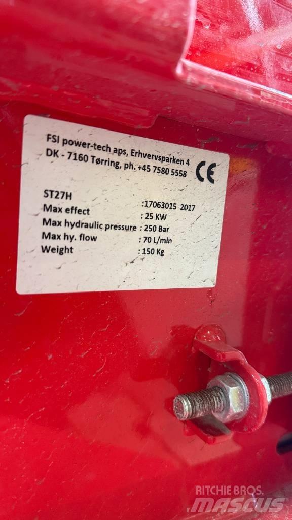 Kännufrees FSI ST27H Stubbefreser