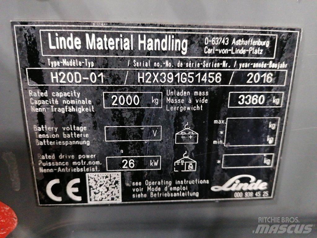Linde H20D-01 Diesel Trucker