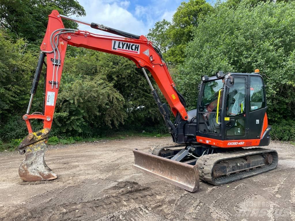 Kubota KX 080-4 Midigravere 7 - 12t
