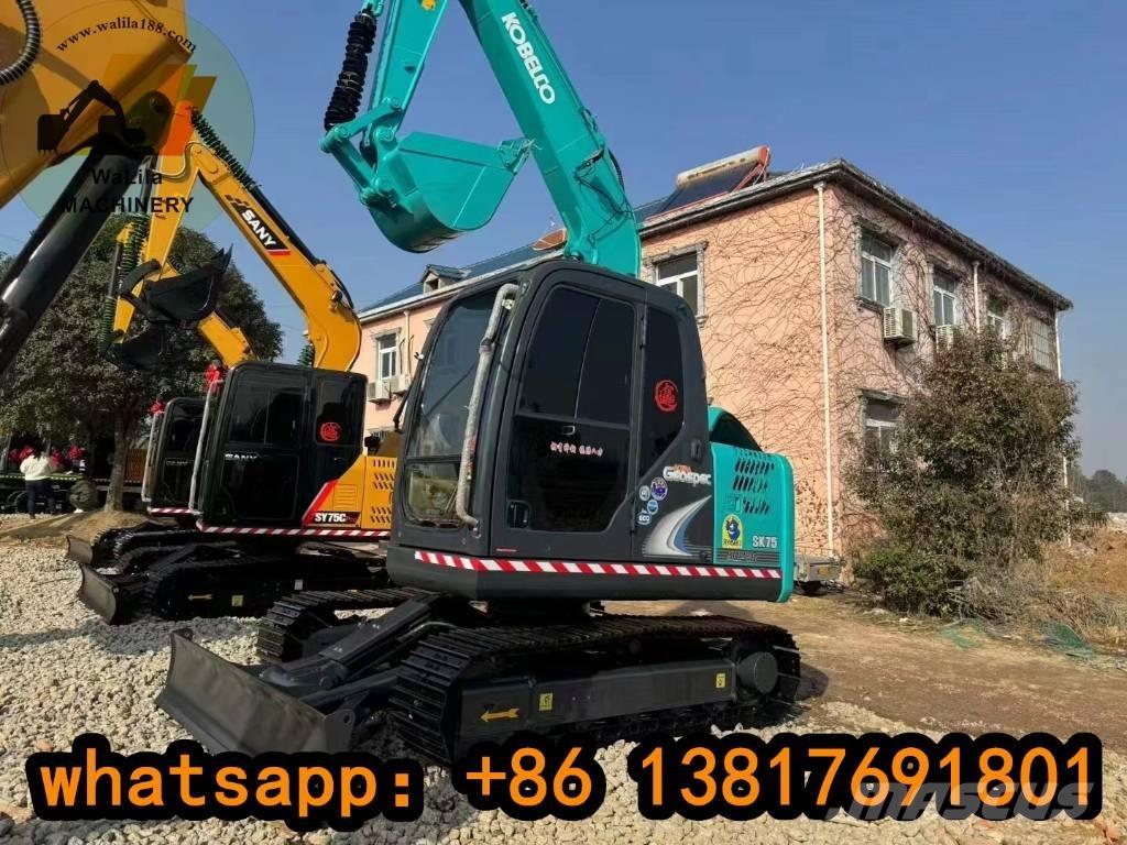 Kobelco SK 75 Beltegraver