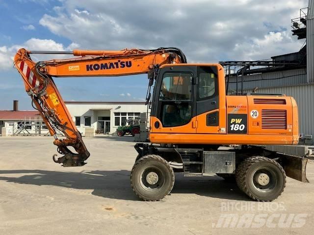 Komatsu PW 180-10 Hjulgravere