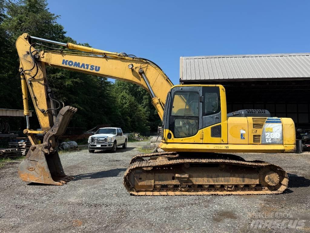 Komatsu PC 200 LC-8 Beltegraver