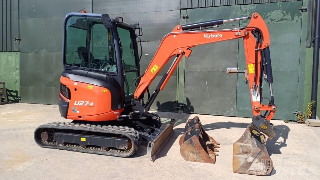 Kubota U 27-4 Minigravere <7t