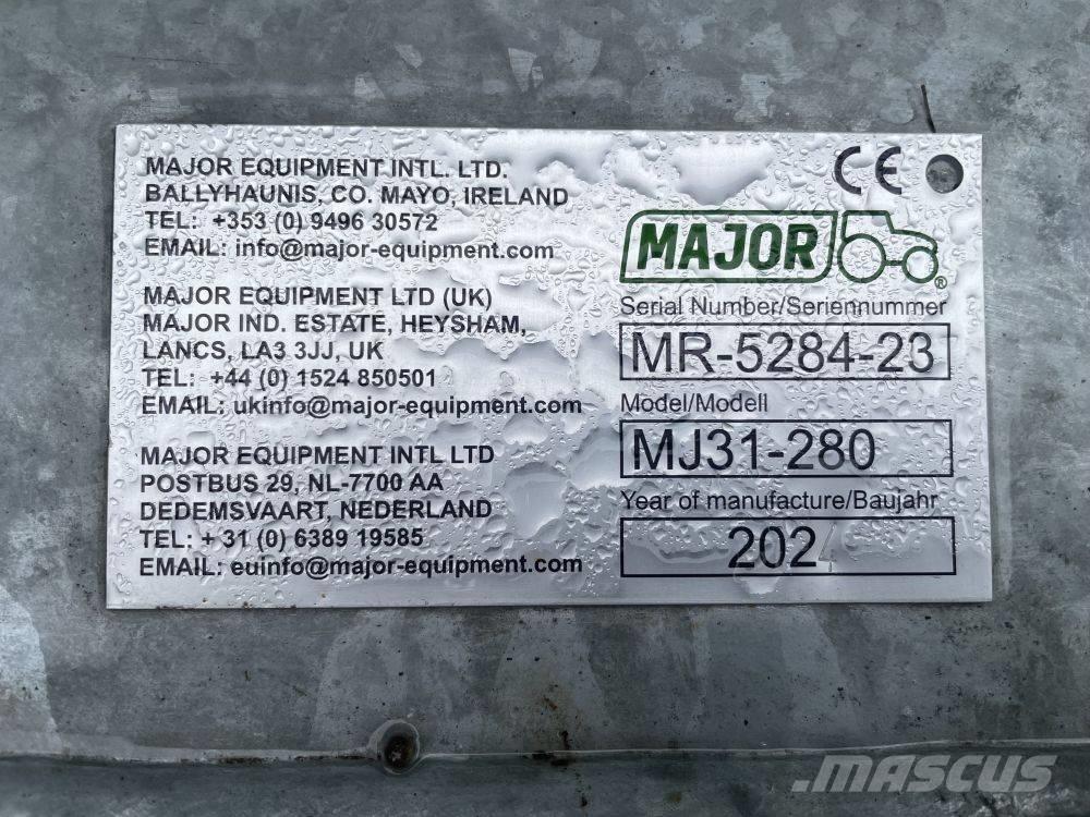 Major MJ 30 280 Beitepussere og toppkuttere