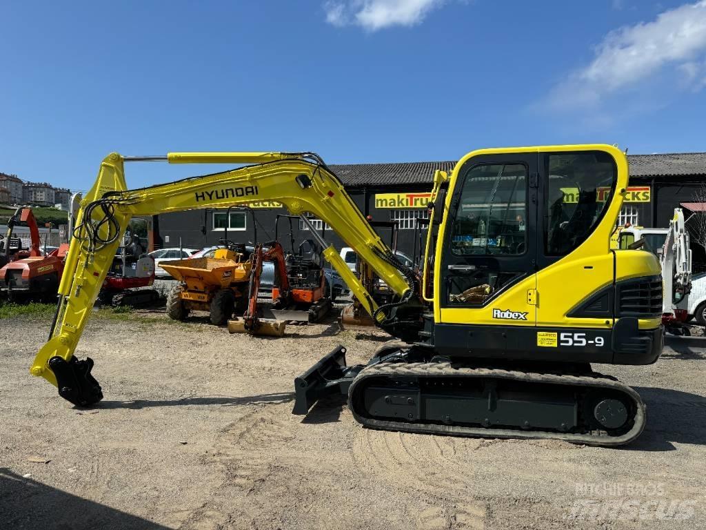 Hyundai Robex 55-9 Minigravere <7t