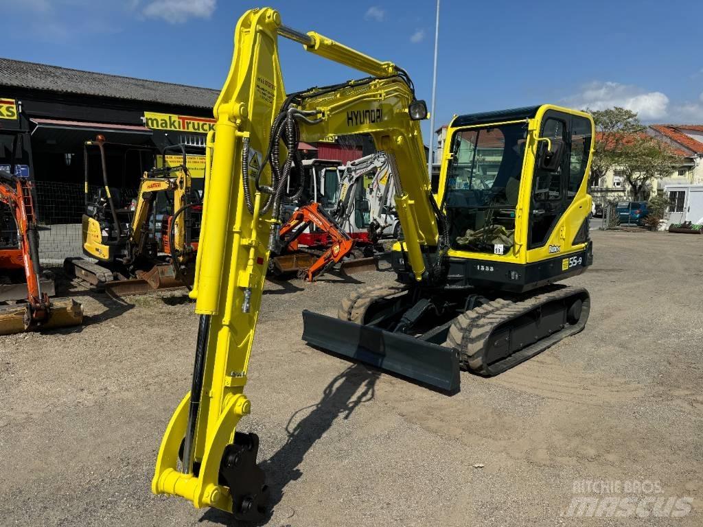 Hyundai Robex 55-9 Minigravere <7t