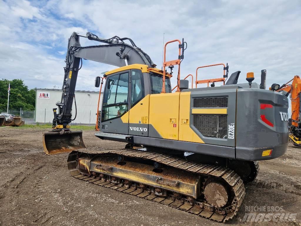 Volvo EC220EL Beltegraver