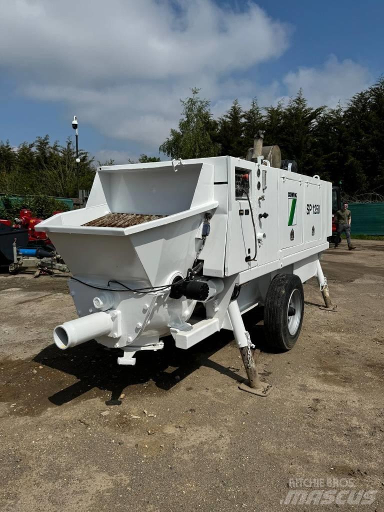 Schwing SP1250 Betongpumpe biler