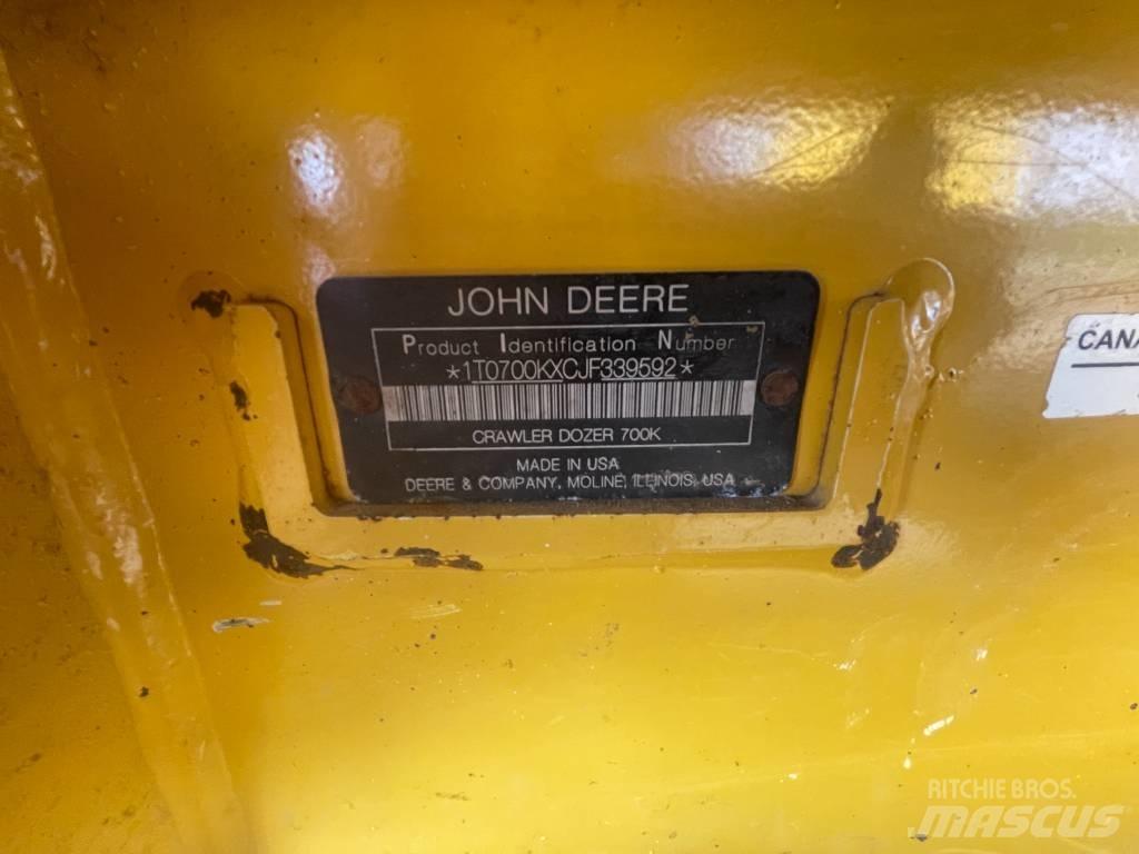DEERE 700K LGP Dozere Beltegående
