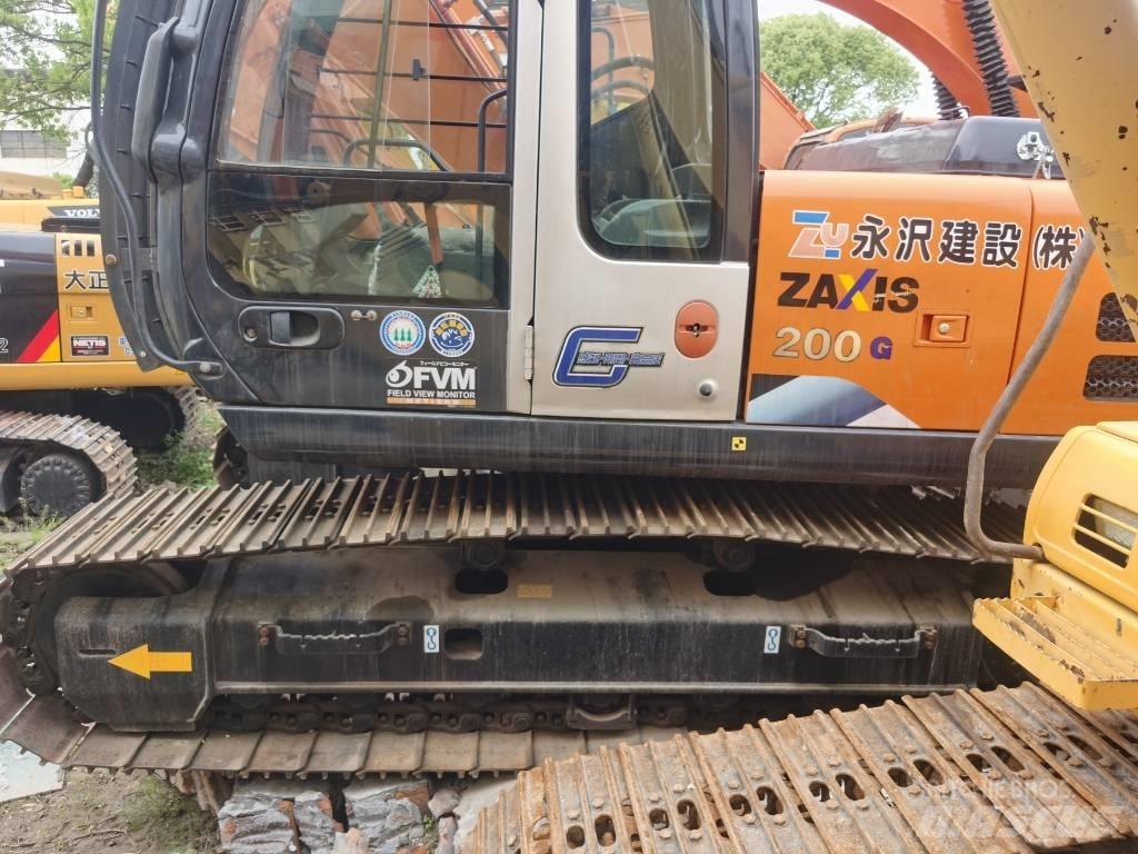 Hitachi ZX 200 Beltegraver