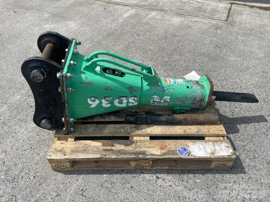 Montabert SD 36 Hydrauliske hammere