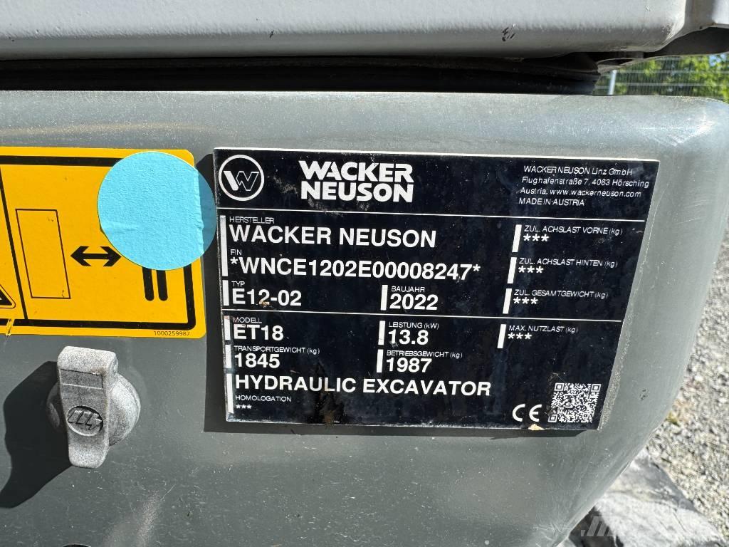 Wacker Neuson ET18 Beltegraver