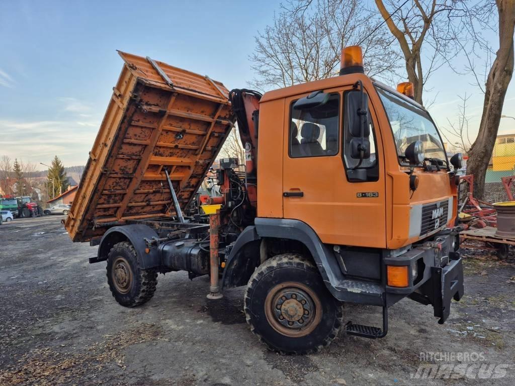 MAN 8 163 Wywrotka Tippbil
