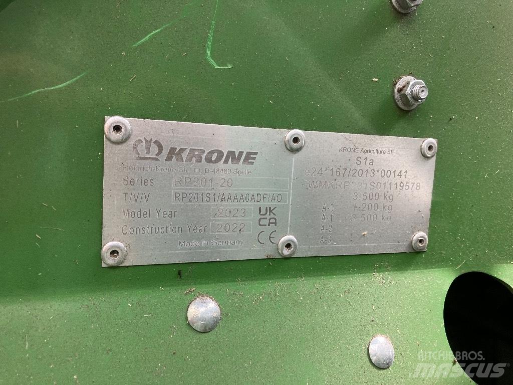 Krone Varipack v190 Rundballepresser
