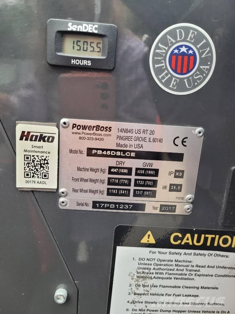 Hako PB 45 DSLCE Gulvvaskemaskiner
