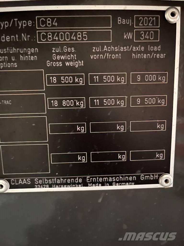CLAAS Lexion 6800 Skurtreskere