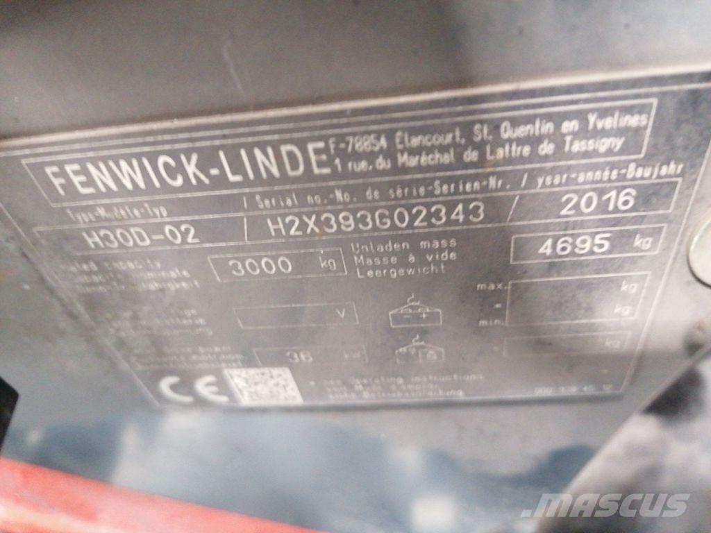 Linde H30D-02 Diesel Trucker