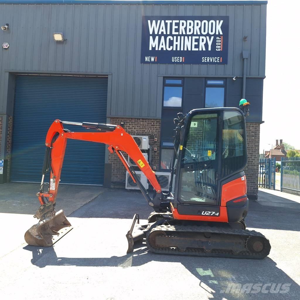 Kubota U 27-4 Minigravere <7t