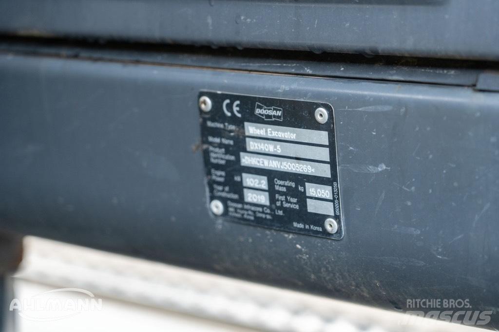 Doosan DX140W-5 Hjulgravere
