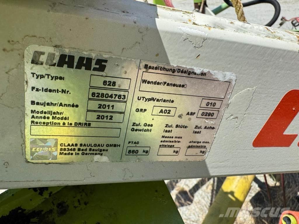 CLAAS VOLTO670 Raker og høyvendere