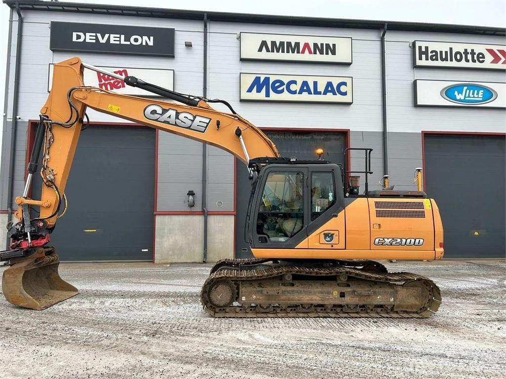 CASE CX210D Beltegraver