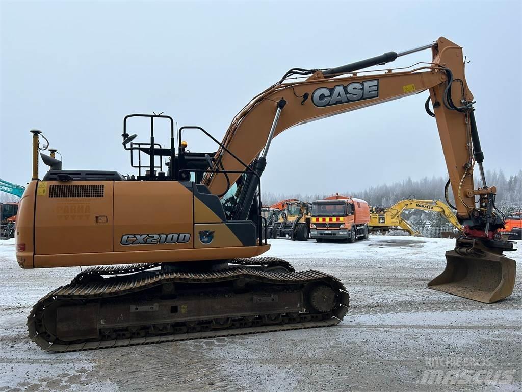 CASE CX210D Beltegraver