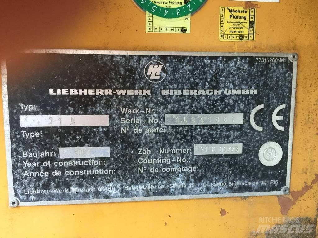 Liebherr 71 K Bygge- og tårnkraner