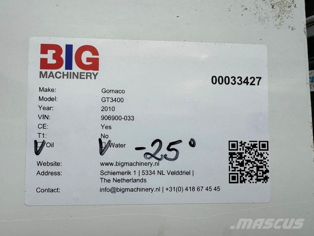 Gomaco GT3400 Asfaltutleggere