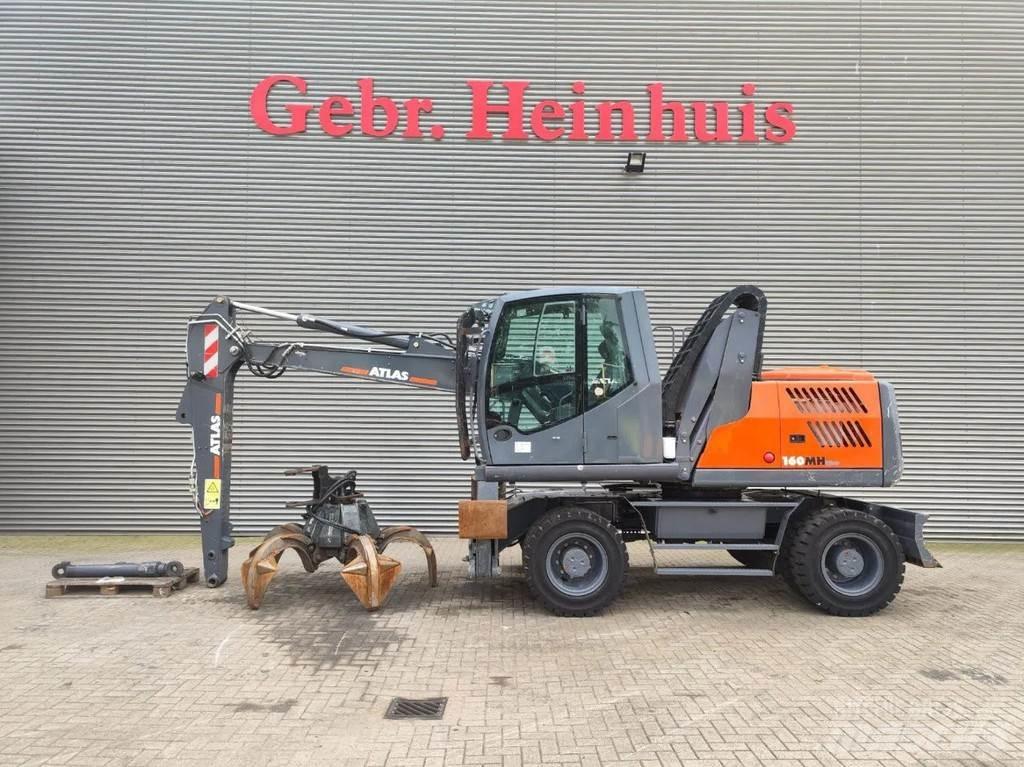 Atlas 160 MH Blue Gravemaskiner for avfallshåndtering