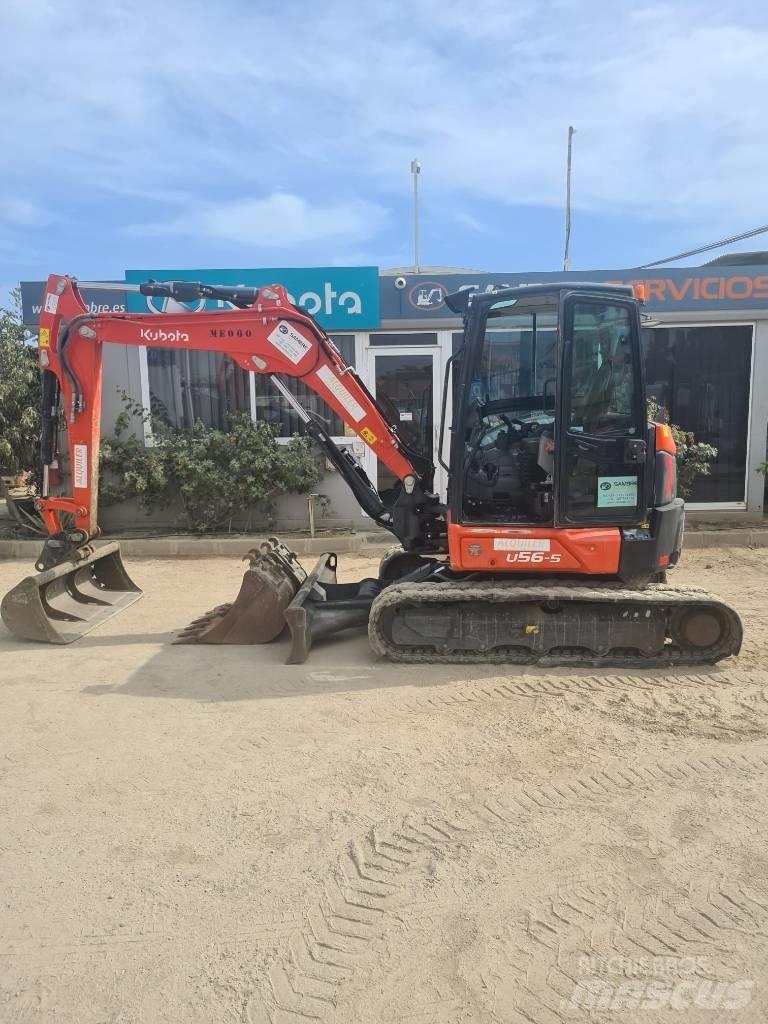 Kubota U 56-5 Minigravere <7t