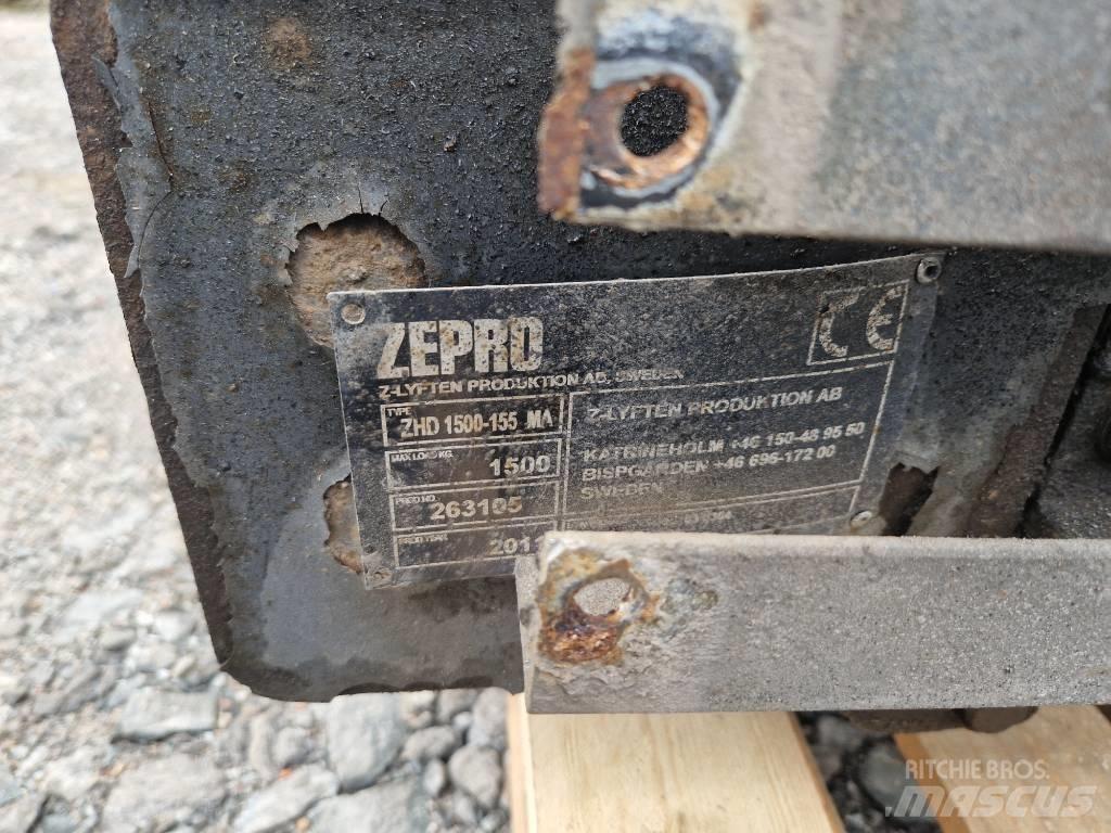  Zepro bakgavellyft Plattformer