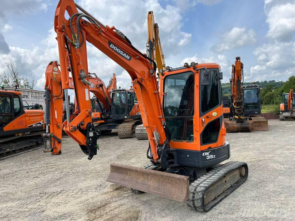 Doosan DX35Z Minigravere <7t
