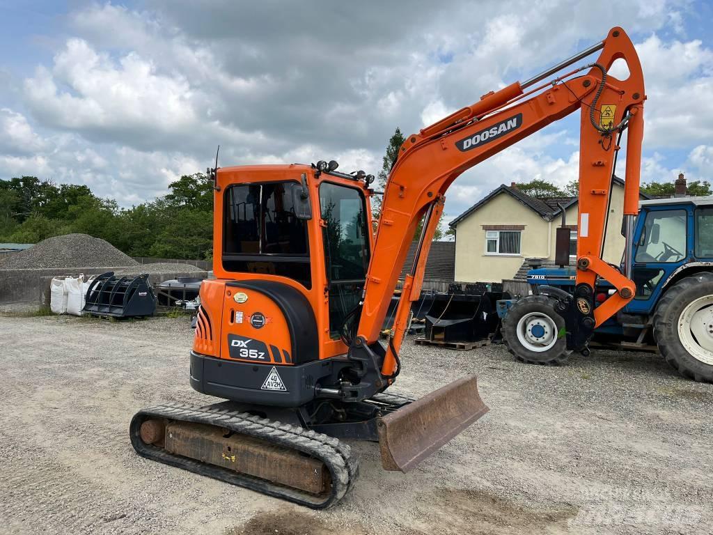 Doosan DX35Z Minigravere <7t