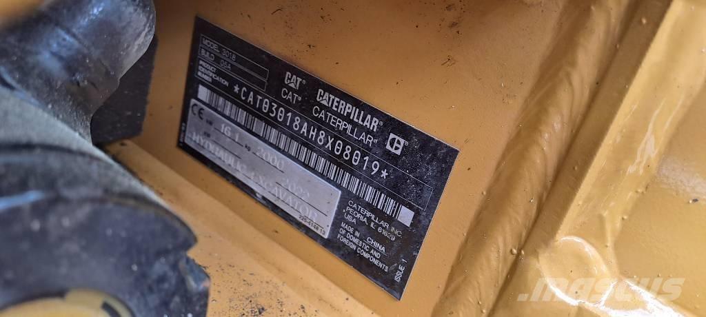 CAT 301.8 Minigravere <7t