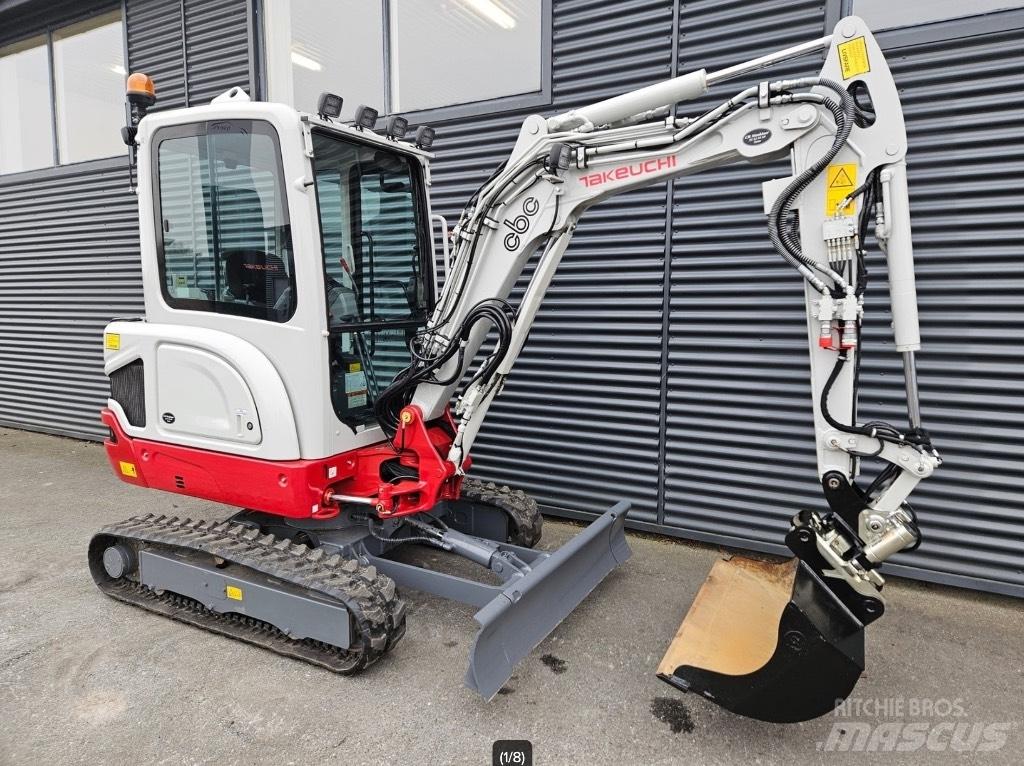 Takeuchi TB 225 Minigravere <7t