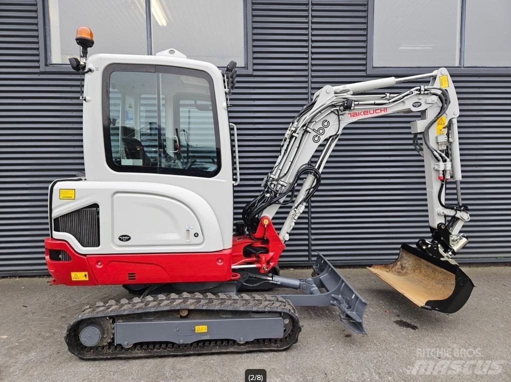 Takeuchi TB 225 Minigravere <7t