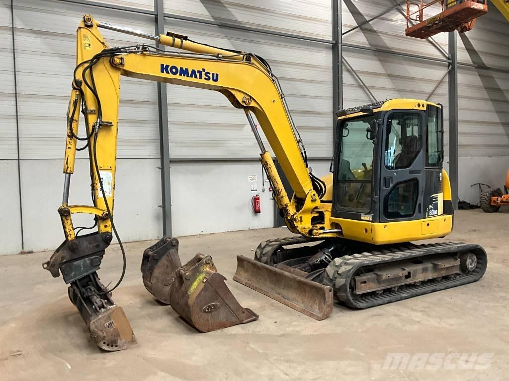 Komatsu PC 80 MR-3 Midigravere 7 - 12t
