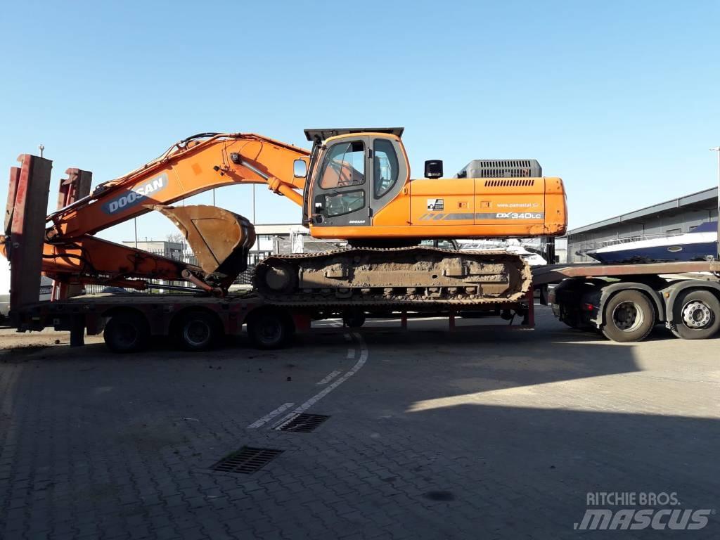Doosan DX 340 LC Beltegraver